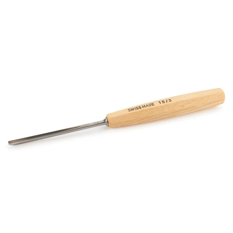 V-Parting Tool - Types:Full Size - Sweep:Number 15 - Size:3 mm